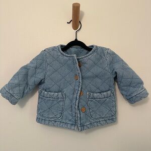 Little Co by Lauren Conrad Denim Quilted Jacket